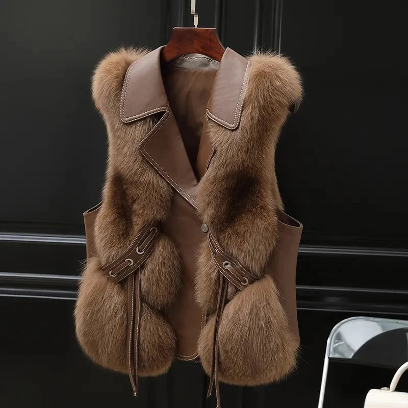 Elish Fur Vest