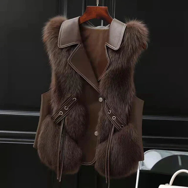 Elish Fur Vest